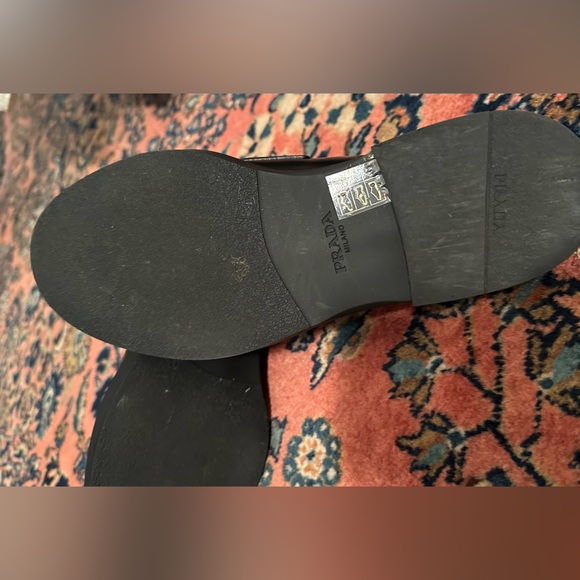 PRADA triangle loafer mules! - Picture 3 of 16